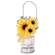 Hello Sunshine Sunflower Ornament - 3 Asstd.