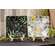 Spring Flower & Vine Square Plate - 2 Asstd.