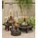 Library Timer Lantern in Black