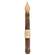 Burnt Mustard Taper Candle - 9"