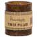 Burnt Mustard Timer Pillar - 3" x 3.5"Burnt Mustard Timer Pillar - 3" x 3.5";