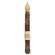 Burnt Mustard Timer Taper - 9"