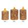 Burnt Ivory Timer Pillar - 3'' x 2.5''