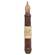 Burnt Burgundy Timer Taper - 6''