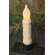 Ivory Glitter Timer Taper - 4"