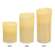 Ivory Pillar Timer Candle - 3"x 4"