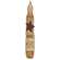 Burlap Star Taper in Burnt Ivory - 6"