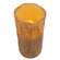 Burnt Ivory Timer Drip Pillar - 3" x 7"