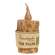 Twisted Flame Pillar - Burnt Ivory - 5"