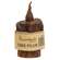 Twisted Flame Pillar - Burnt Mustard - 5"