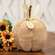 Beige Thankful Sweater Pumpkin, 5.5" Dia. JL24078;