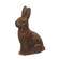 Resin "Chocolate" Bunny - Medium
