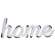 Home Distressed White Resin Sitter  13126;