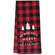 Red Buffalo Check Merry Christmas Towel -