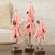 Pink Glittered Foamy Needle Pinecone Tree, 8"H 18464;