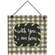 Family Time is the Best Time Wooden Hanger - 3 asst