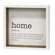 Home Definition Shadow Box Sign