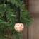 Primitive Top Hat Snowman Head Ornament -