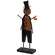 Skinny Wooden Top Hat Jacko On Base