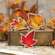 Chunky Wood Fall Leaf Sitter, 3 Asstd.
