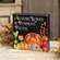Autumn Leaves & Pumpkins Please Box Sign