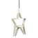 Star Tealight Holder - Farmhouse Colors - 3 asst -