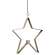 Star 4" Taper Holder - Stoneware Colors - 3 asst - 46353;