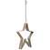 Star 4" Taper Holder - Stoneware Colors - 3 asst - 46353;