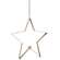 Star 6" Taper Holder - Stoneware Colors - 3 asst - 46354;