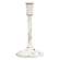 Distressed White Candle Holder - 9"  -