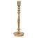 Distressed Gold Finish Candle Stick, 12"H 60523;
