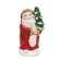 Distressed Cement Retro Santa with Christmas Tree Figure 60527;