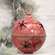 Gleaming Distressed Red Metal Snowflake Jingle Bell, 8.25" x 11.5" 60531Gleaming Distressed Red Metal Snowflake Jingle Bell, 8.25" x 11.5" 60531;
