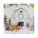 Winter Barn Scene Metal Sign 65397;