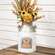 Distressed Ribbed Metal Farmers Market Pumpkins Milk Can 70213;