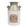 Distressed Ribbed Metal Farmers Market Pumpkins Milk Can 70213;