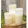 White Drip Pillar 3" x 7" - White Light