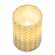Basketweave Pillar Candle - 4"