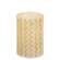 Basketweave Pillar Candle - 4"