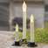 Rustic White Timer Taper - 4" -