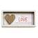 Slat Wood Heart Shadowbox, 3 Asstd.