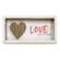 Slat Wood Heart Shadowbox, 3 Asstd.