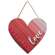 Love Wooden Heart Hanger -