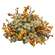 Mustard Pebble Creek Half Sphere, 10" -