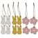 12/Set, Bunny & Flower Mini Ornaments