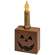 Jack O'Lantern Block Taper Holder