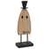 Wooden Top Hat Boo Ghost on Base