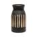 BoHo Etched Black Wooden Vase, 6.5" 60501;