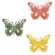 Distressed Metal Wall Butterfly, 4.5" x 3.5" 70201;