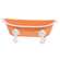 Coral Iron Bathtub Soap Dish 70202;